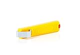 Jokari T10272 Couteau de câble No. 27, 8-28 mm, Jaune