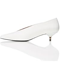 FIND Zapatos de Piel con Tacón Kitten Mujer