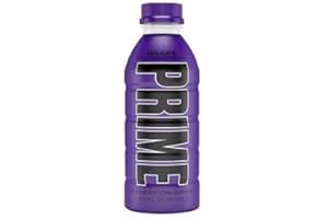 Palmzen USA IMPORT Prime Hydration 500ml | Electrolyte-Rich Drink for Ultimate Hydration | Zero Calories | Hydrate Anytime (Single, Grape)