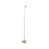 Lampenschirm: Acryl satiniert Moderne LED Tischleuchte nickel matt, chrom Acryl satiniert 3W - Globo DENIZ 24122