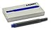 Produktbild Blau / Schwarz T 10 Riesen Fountain Kugelschreiber Tintenpatrone im 5er-Pack von Lamy