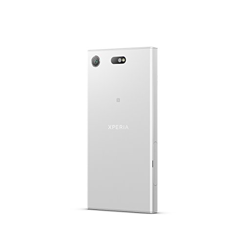 Sony Xperia XZ1 Compact Smartphone (11,65 cm (4,6 Zoll) Triluminos Display 19MP Kamera, 32GB Speicher, Android) silber [Spanische Version]