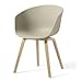 Produktbild HAY About A Chair AAC 22, Holz-Vierbeingestell (Eiche geseift)/Pastel Green