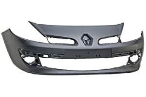 REPIAUTO Pare-choc avant à peindre compatible avec Renault Clio 3 phase 1 jantes 15 2005-2009