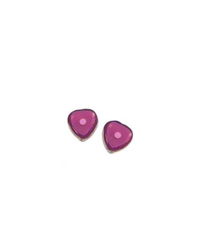 Scout – 262085100 – Boucles d’Oreilles Enfant – Argent 1 gr et Email – Cœur