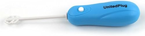 UnitedPlug DIY Mini Hand Blender 5W Detachable Stick Mini Frother FoodMixer Egg Beater Cocktail Mixer DIY Facial Mask Maker(Blue)