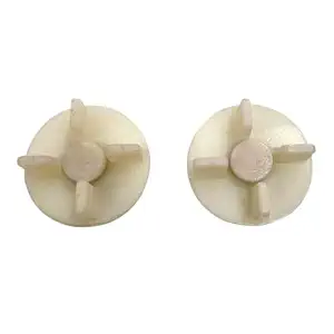 Kitchen Mart Replacement Spare Jar Copulers Compatible with Prestige Mixer Grinder Iris/Iris Plus/ Atlas (Jar Coupler (2 Pieces-White))