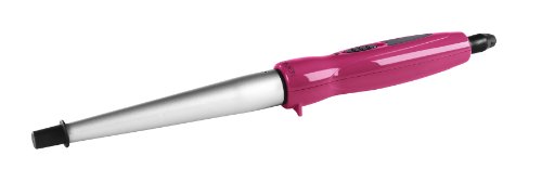 Carmen C81014 Cherish Conical Tong, Ceramic Coated Barrel - Pink