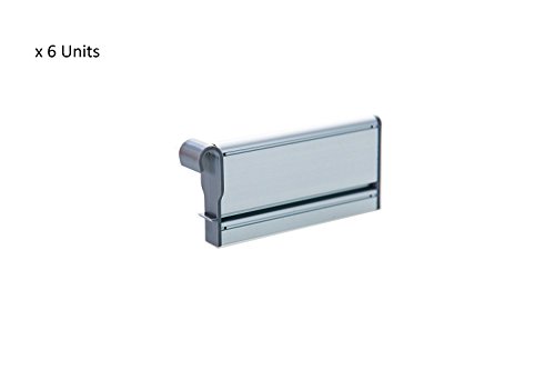 6 divisores Cortos deslizantes para el práctico y cómodo Organizador de cajones Ajustable