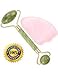 Produktbild ECHO & Kern Jade Roller & Rosenquarz Gua Sha Set | Echt Jade Roller für Gesicht & Körper Massage-Therapie Haut Pflege | Anti Aging Jade Roller Therapie mit Ball Roller | Regenerieren Facial.