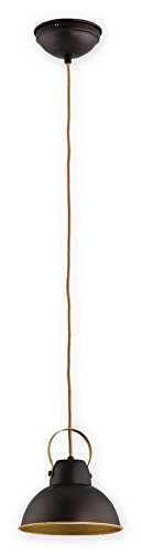 Preisvergleich Produktbild Pendelleuchten Ajla Rost Wenge + Gold LEMIR / O2374 W1 RWZ