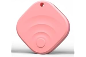 TIMU Air Tracker Tags 1-Pack Bluetooth Tracker, cercatore di chiavi e localizzatore di oggetti per chiavi, borse e altro, compatibile con iOS e Android (rosa)