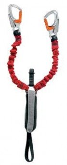 Petzl - Scorpio Eashook ABS & Via Ferrata, color black / blue