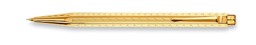 Caran d'Ache Chevron Mechanical Pencil 0.7mm - Gilt