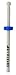 CRYSTALUM® Ceramic Nail Drill Bit Cuticle/Undernail Ball End Electric Rotary Nail File (Medium)