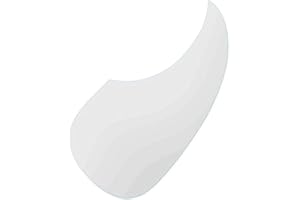 LGEGE Transparent Acoustic Guitar Pickguards, PVC Droplets Self-adhesive, 41” Pick Guard Protects Your Guitar Surface (Water Drop)