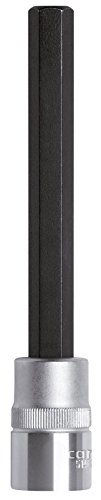 CAROLUS 5141.12 Schraubendrehereinsatz 1/2", Innensechskant 140 mm lang, 12 mm, 1 Stück