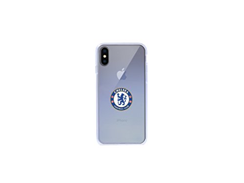 inToro FC Chelsea - Carcasa de TPU para Apple iPhone X I (Ultrafina, antiarañazos, protección para Smartphone)
