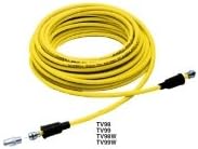 Hubbell Wiring Systems TV99W Ship-To-Shore TV Cable Set, 50' Length, White Jacketed