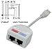 Produktbild LINDY Port Doubler UTP 10/100 Tel. RJ-45 Splittercat.5 Ethernet T