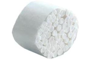 GLOVE CLUB LTD Premium Quality 100% Cotton rolls 50 rolls per pack for teeth whitening and saliva absorbing