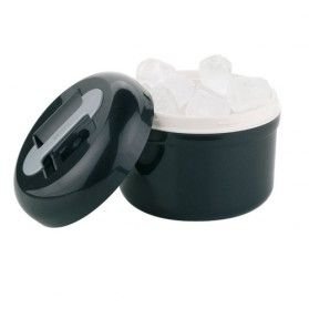 Valira 6212/114 Seau à Glaçons Isotherme Noir/Gris Métal 2,5 L