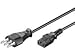 Produktbild MicroConnect pe100430 3 m Koppler C13 schwarz Kabel Elektrische – Cables elektrischen (schwarz, männlich/weiblich, 3 m, Koppler C13, rechts, RECHTS)