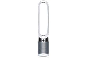 Dyson TP04 Pure Cool Oczyszczacz powietrza Wentylator wieżowy Biały i srebrny