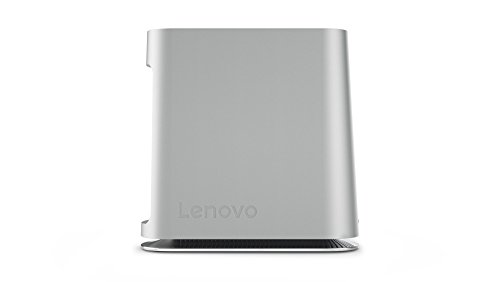 Lenovo Ideacentre 620S-03IKL - Ordenador de sobremesa  Intel Core i3-7100T  24GB de Memoria  8GB RAM   16GB Optane   2 TB HDD  Intel HD 600  Windows 10 Home  Plateado - Teclado QWERTY Espa  ol   rat  n