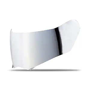 Steelbird SA-1 Helmet Visor Compatible for All SA-1 Model Helmets (Chrome Silver Visor)