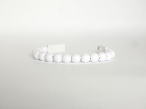 illumitrend ® - USB Charging Beads Bracelet (IPhone &amp; Android) Data Cable (Fashionable) (IPHONE, WHITE)