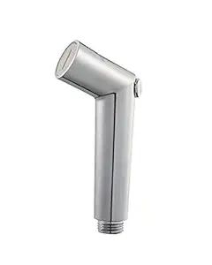 SCW Strong ABS Health Faucet with Water Switch on/Off (Silver, Medium, Only Head Gun)