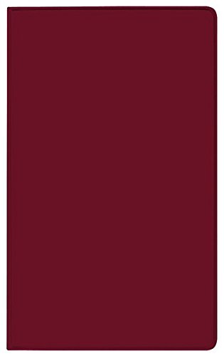 Preisvergleich Produktbild Taschenkalender Modus XL geheftet PVC burgund 2018: Terminplaner mit Wochenkalendarium. Buchkalender - wiederverwendbar. 1 Woche 2 Seiten. 8,7 x 15,3 cm