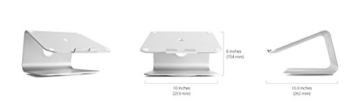 Rain Design mStand360 drehbarer Tischständer für Apple MacBook bis 26,5 cm (10,4 Zoll) - 7