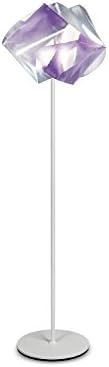 Slamp Floor lamp Gemmy Prisma White Amethyst Handmade,Made in Italy