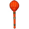 YBN Hanuman Ji GADA Toy Jumbo for Kids Gold or Orange Plastic Miniature Figure - Fun and Imaginative Play - Develops Skills - Suitable for Indoor and Outdoor Play - Safe and Durable (Random Colour)