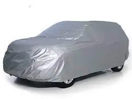 Generic Silver Waterproof Car Body Cover for Mahindra Scorpio S11 4wd