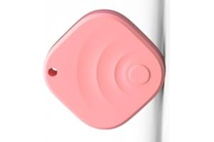 TIMU Air Tracker Tags 1-Pack Bluetooth Tracker, Compatible con iOS y Android (Rosa)