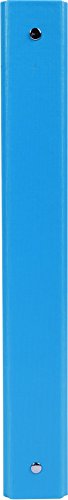 Exacompta 51471E  Carpeta forrada de polipropileno  4 anillos  conector de 40 mm  A4  Azul Claro