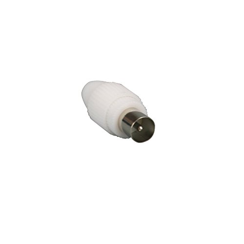 Preisvergleich Produktbild Koaxstecker Stecker HF-Koaxialstecker 75 Ohm gerade schraubbar