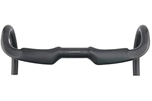 Alfa Pasca Manillar de Carbono Carretera 31.8mm manillares de Bici de Carretera UD Mate Negro 440mm Manillar Bicicleta Carretera