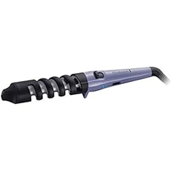 Remington Dual Curl CI63E1 - Rizador de pelo, Pinza de 19 a 31 mm, Cerámica, Hasta 200 ˚C, Morado y Negro