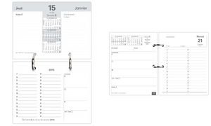 Télécharger Quo Vadis BLOC PLANING Agenda civil 1 jour sur 2 pages 11,5x14,5cm Année 2019 PDF Ebook En Ligne