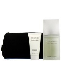 Issey Miyake L'Eau d'Issey Pour Homme Gift Set with 75 ml Eau De Toilette Spray and 50 ml Shower Gel and Toiletry Bag
