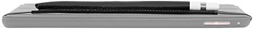 StilGut Pencil-Halter für Apple 9,7″ iPad Pro und iPad Pro 10.5″ aus echtem Leder. Stift-Halterung zur sicheren Aufbewahrung des Apple Pens, Schwarz - 5