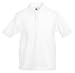 Produktbild Fruit Of The Loom - Kinder Unisex Pique Kurzarm Polo Shirt - 14-15 Jahre, Weiß