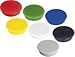 Produktbild 5 X FRANKEN Haftmagnet Ø 38mm schwarz 10St CA.1500G HAFTKRAFT HM 38 10