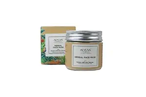 Alyuva Herbal Hair Mask enriched with Vitamins, Minerals, Proteins & Amino Acids for complete Hair Nourishment, 100gm