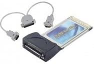 Dexlan Laptop PCMCIA Card RS232 Serial sunix- 2 Ports 32bit 0.22 m