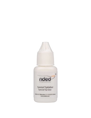 NDED Spezial Tipkleber - Profi Nagelkleber für künstliche Fingernägel, 7 5 g